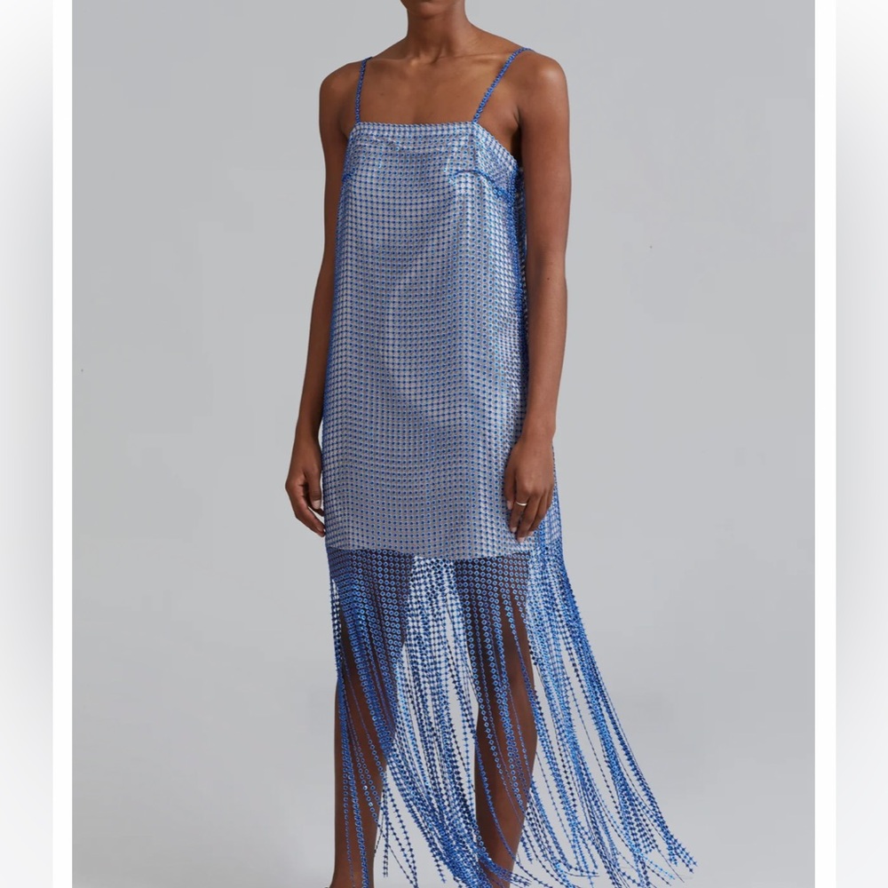REMAIN sequin dress with fringe